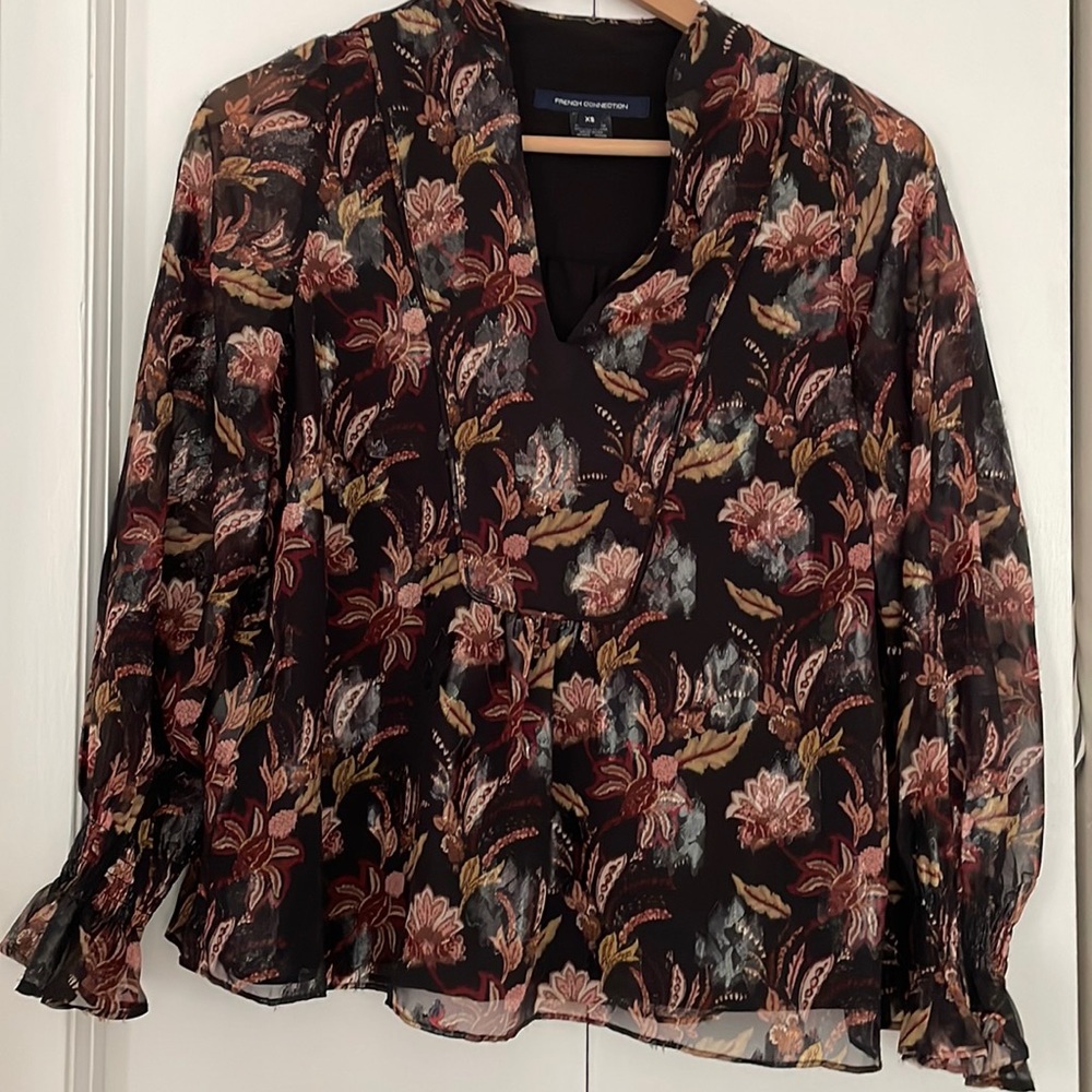 French Connection Floral Blouse